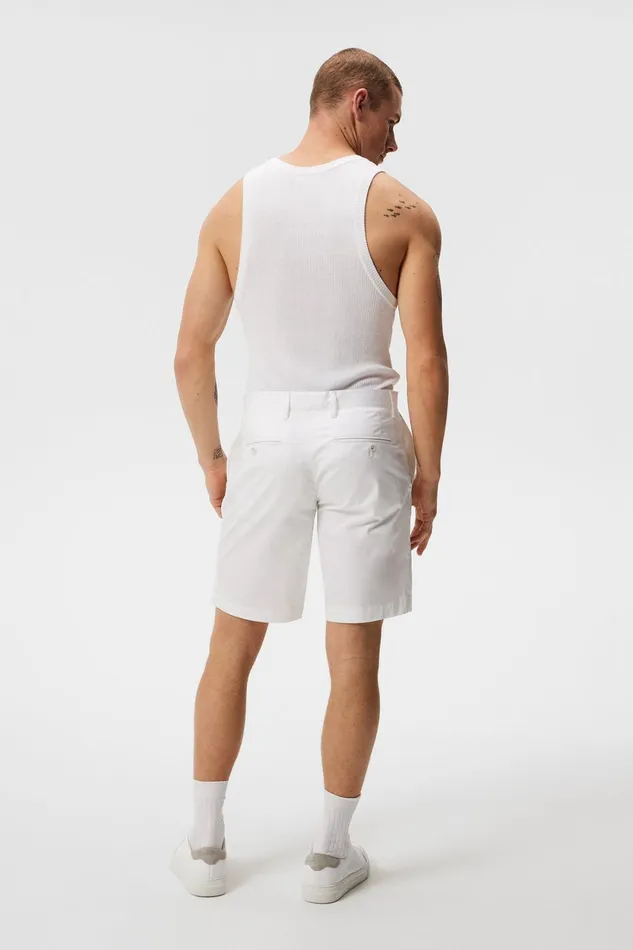 Men Nathan Super Satin Shorts White JLindeberg Shorts Men Nathan Super Satin Shorts White JLindeberg Shorts