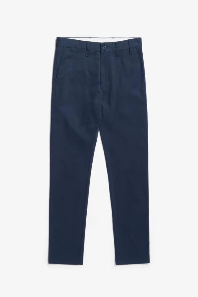 Men Norse Standard Slim Chino Dark Navy Norse Projects Trousers