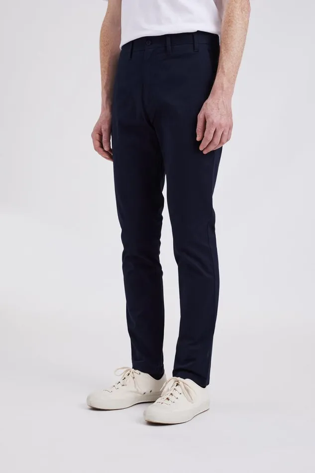Men Norse Standard Slim Chino Dark Navy Norse Projects Trousers