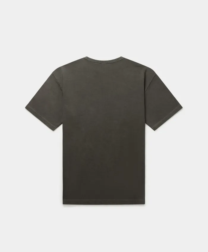 Men Obsidian Black Buffering Oversized TShirt Daily Paper TShirts