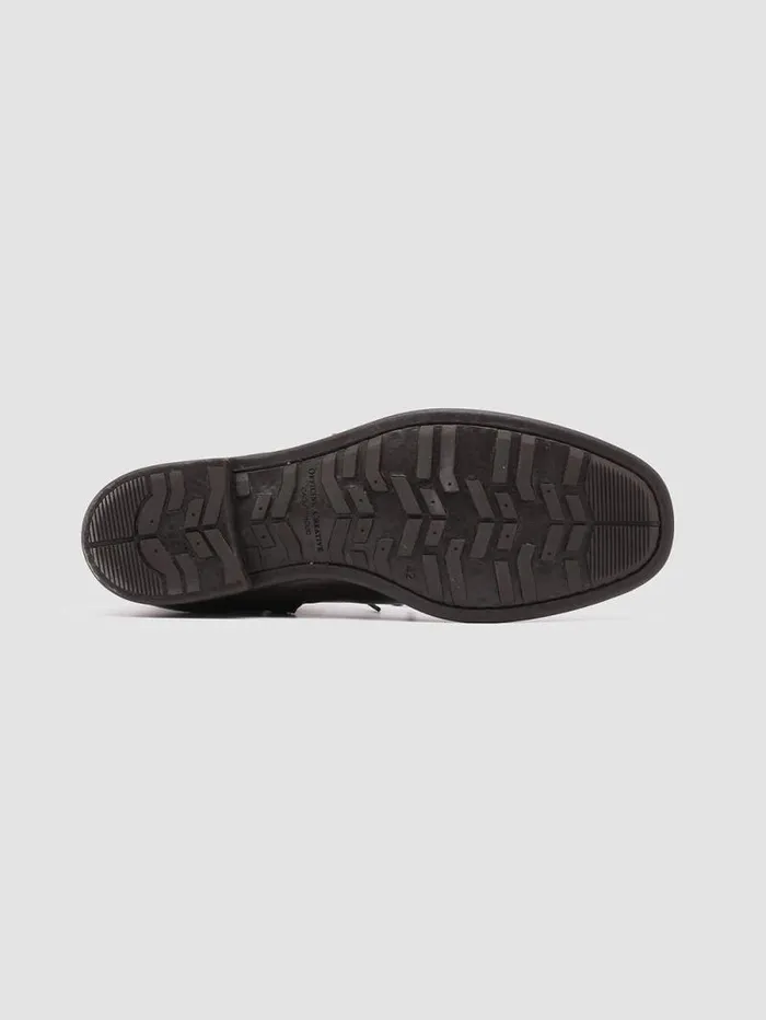 Men Officine Creative Footwear CHRONICLE 004 Ebony Leather Ankle Boots Men Officine Creative Footwear CHRONICLE 004 Ebony Leather Ankle Boots