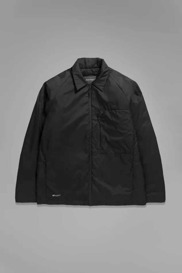 Men Pertex Quantum Midlayer Shirt Black Norse Projects Outerwear
