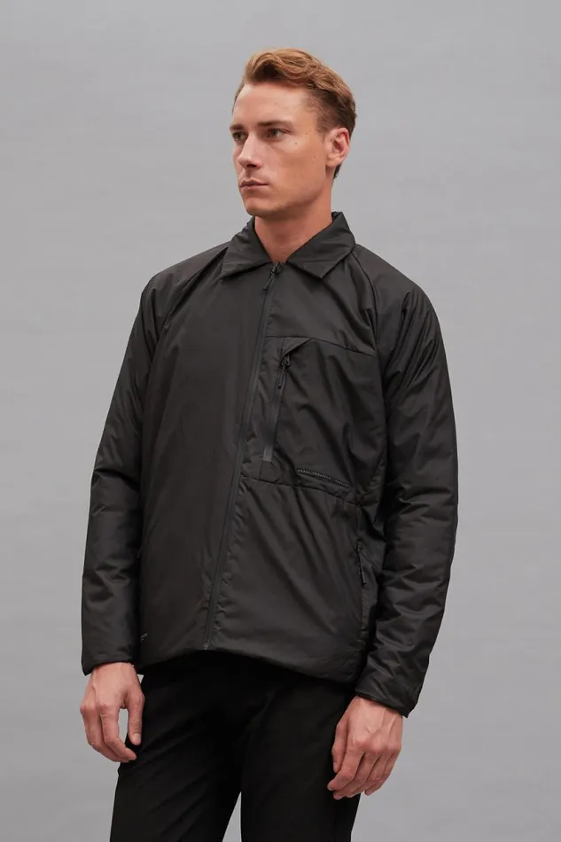 Men Pertex Quantum Midlayer Shirt Black Norse Projects Outerwear
