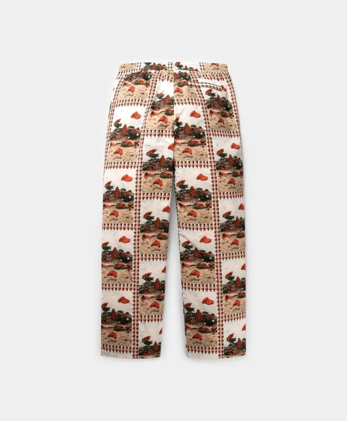 Men Red Grey Rashid Pants Daily Paper Pants Men Red Grey Rashid Pants Daily Paper Pants