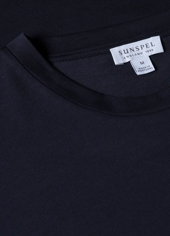 Men Riviera Midweight Tshirt Navy Tshirts ussunspel