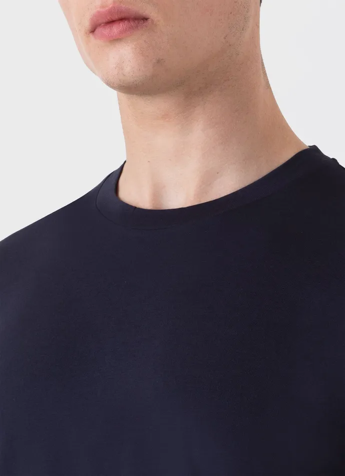 Men Riviera Midweight Tshirt Navy Tshirts ussunspel