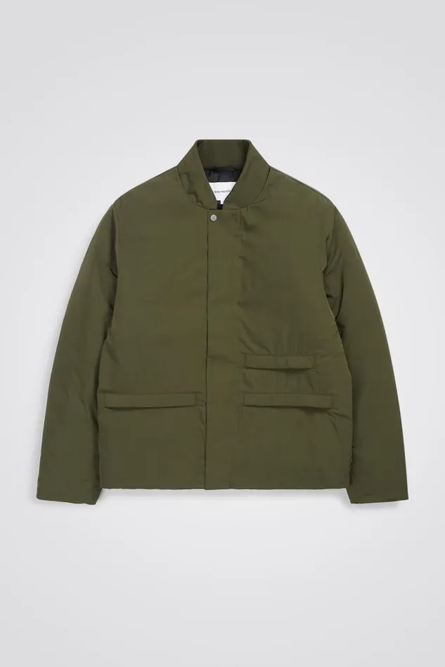 Men Ryan Military Bomber Jacket Army Green Norse Projects Outerwear