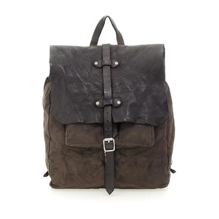 Men Saturno Grey Campomaggi Backpacks