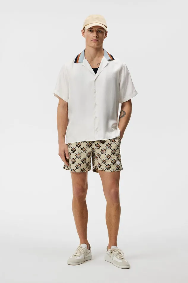 Men Skala Silk Ribcollar Reg Shirt White JLindeberg Shirts Men Skala Silk Ribcollar Reg Shirt White JLindeberg Shirts