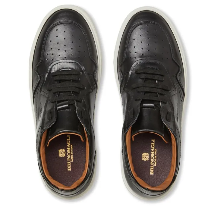 Men Sneakers Bruno Magli Dezi Cup Sole SneakerBlack