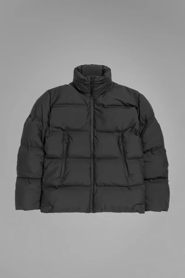 Men Stand Collar Short Down Jacket Pertex Shield Black Norse Projects Outerwear Men Stand Collar Short Down Jacket Pertex Shield Black Norse Projects Outerwear