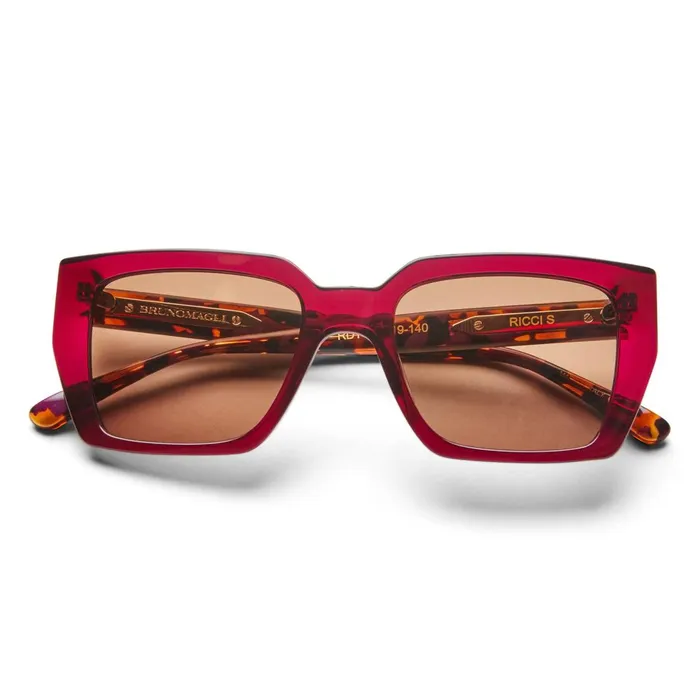 Men Sunglasses Bruno Magli Ricci Sunglasses Red Tortoise