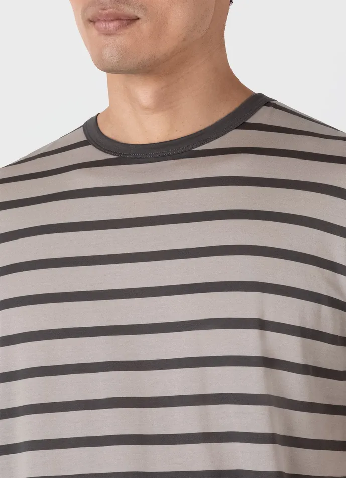 Men Tshirts ussunspel Classic Tshirt Ash GreyCharcoal
