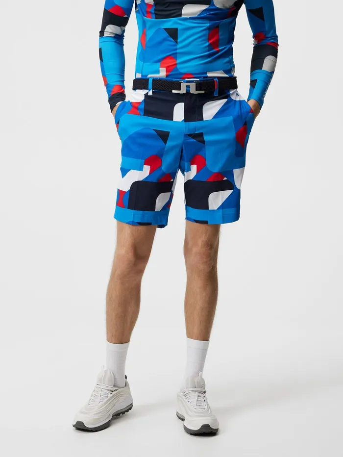 Men Tim Shorts Brilliant Blue Big Bridge JLindeberg Shorts