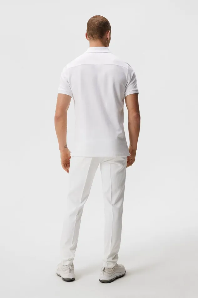 Men Troy Golf Polo White JLindeberg Polo Shirts Men Troy Golf Polo White JLindeberg Polo Shirts