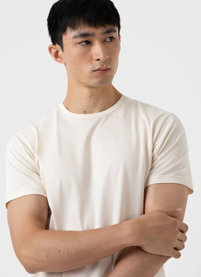 Men ussunspel Riviera Midweight Tshirt Undyed Tshirts Men ussunspel Riviera Midweight Tshirt Undyed Tshirts