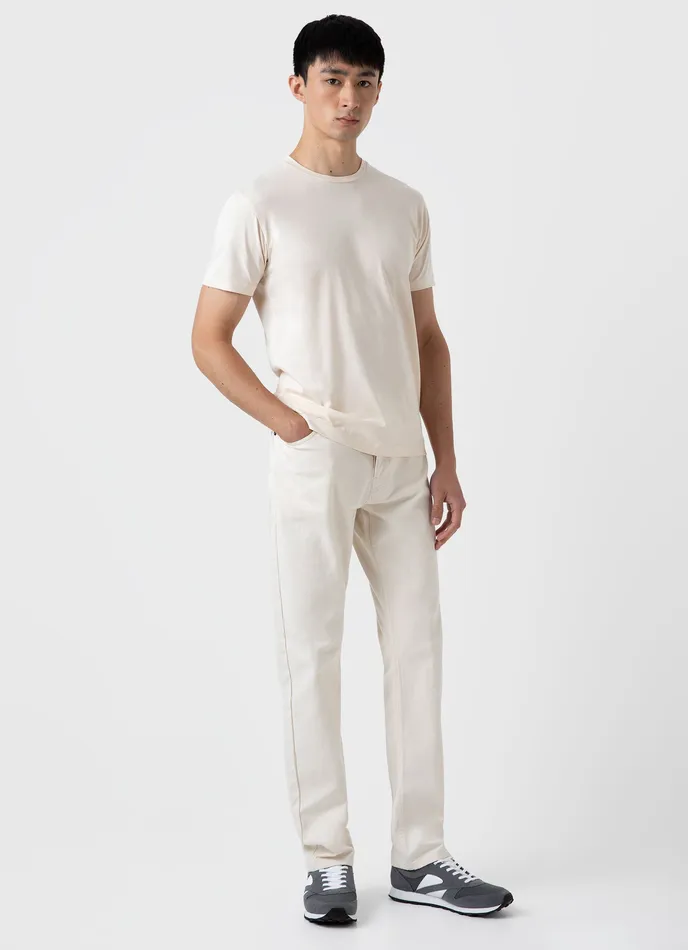 Men ussunspel Riviera Midweight Tshirt Undyed Tshirts Men ussunspel Riviera Midweight Tshirt Undyed Tshirts