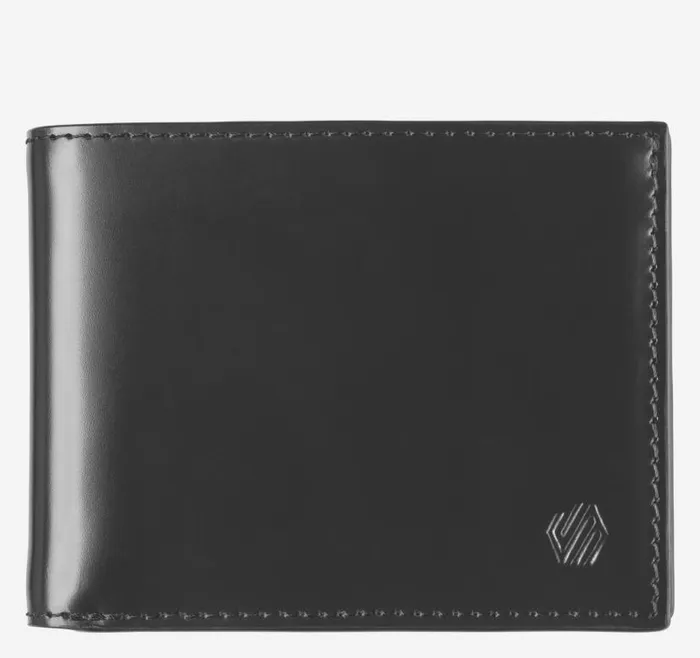 MenWomen Johnston and Murphy Wallets Hudson Billfold Black Brushoff
