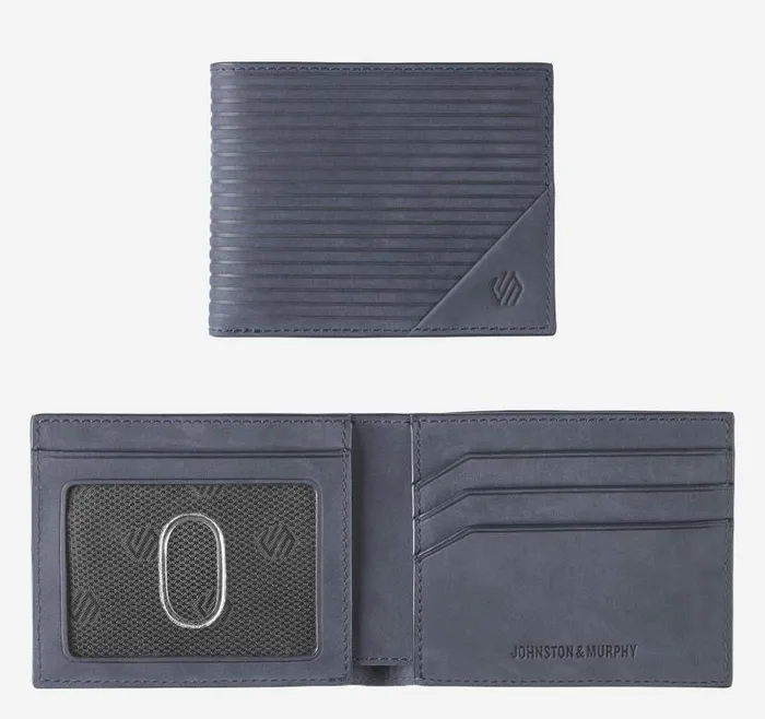 MenWomen Johnston and Murphy Wallets Jackson Scored OilTanned Bill Navy Oiled MenWomen Johnston and Murphy Wallets Jackson Scored OilTanned Bill Navy Oiled