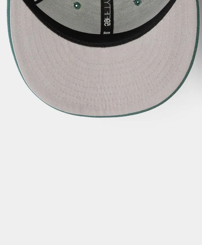 MenWomen Pine Green Daily Paper X New Era 59FIFTY Fitted Cap Daily Paper Headwear