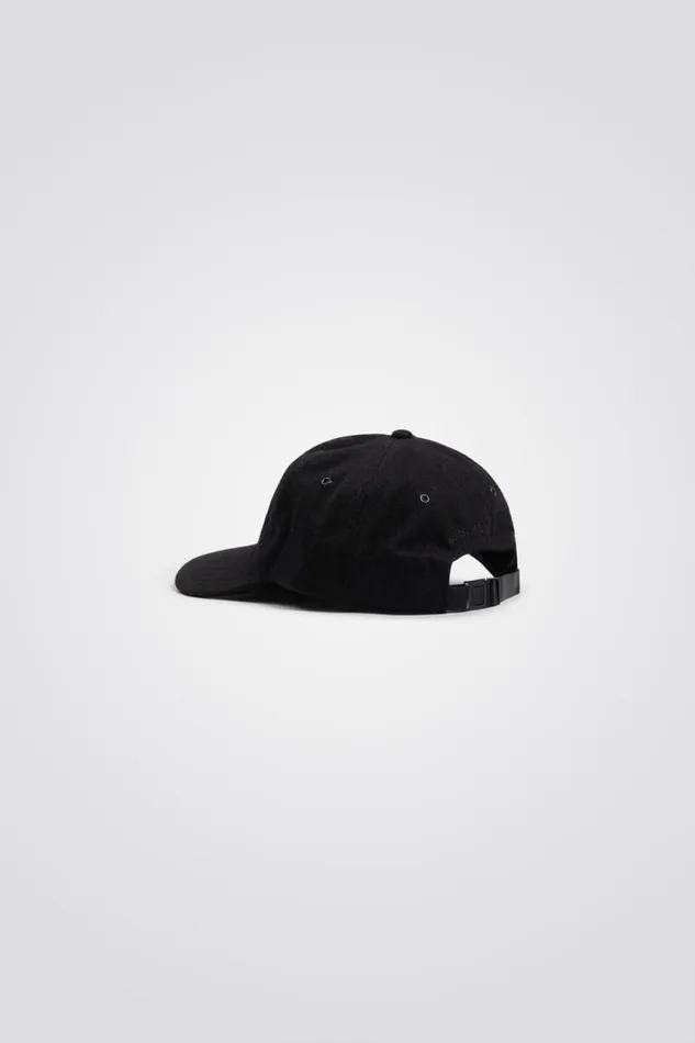 Men Wool Sports Cap Black Norse Projects Caps