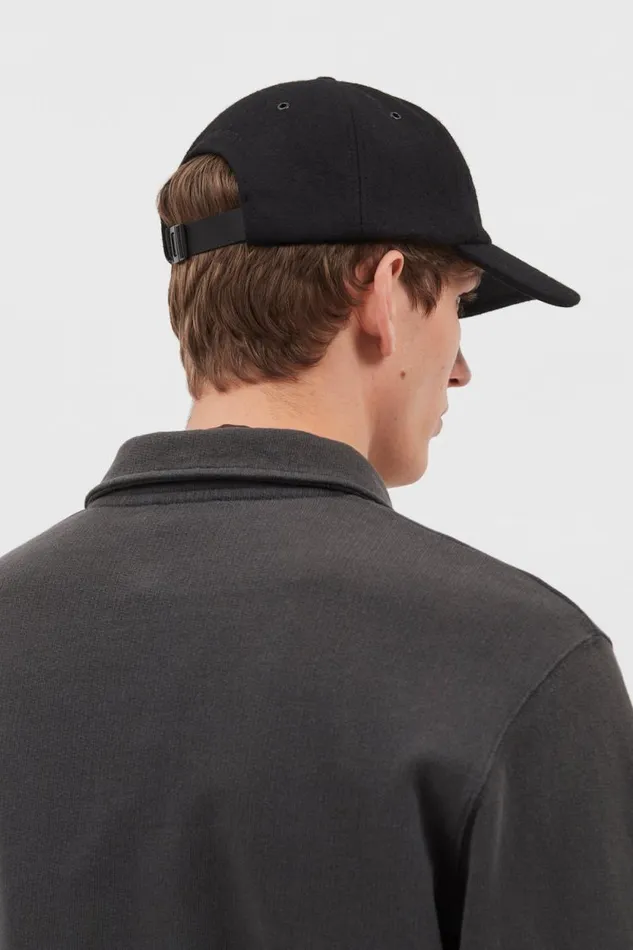 Men Wool Sports Cap Black Norse Projects Caps