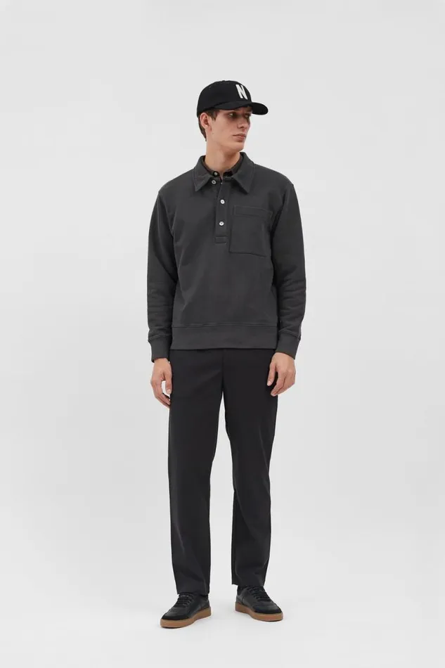 Men Wool Sports Cap Black Norse Projects Caps