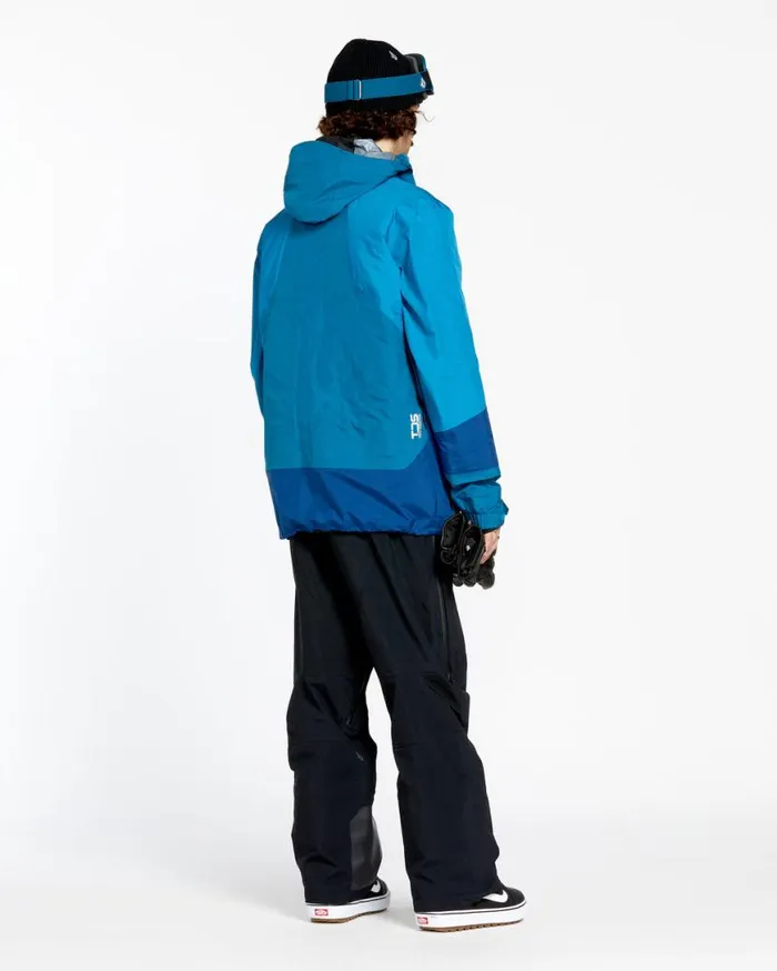 Mens 3L GoreTex Bib Overhauler 8211 Black Mens Volcom Pants