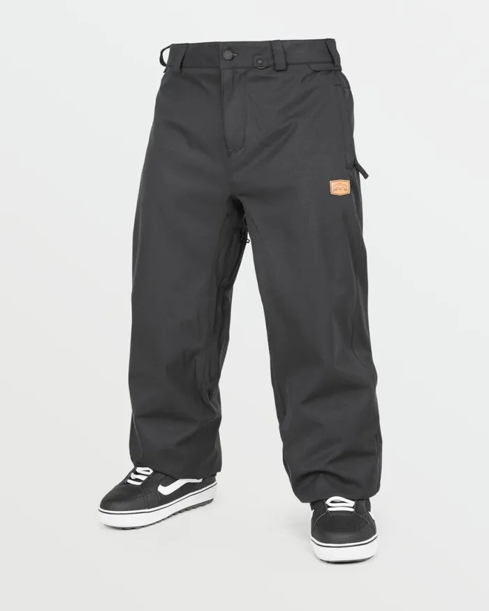 Mens Arthur 20K Pants 8211 Black Mens Volcom Pants