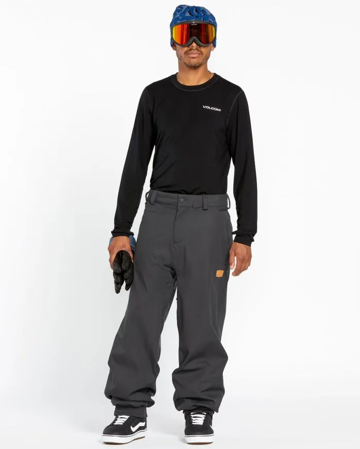 Mens Arthur 20K Pants 8211 Black Mens Volcom Pants