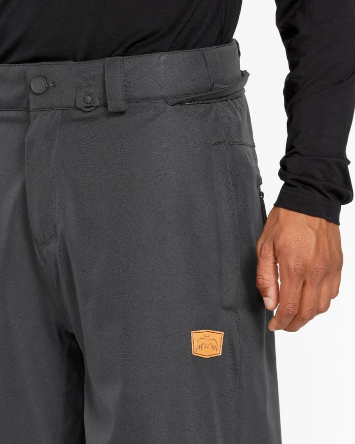 Mens Arthur 20K Pants 8211 Black Mens Volcom Pants
