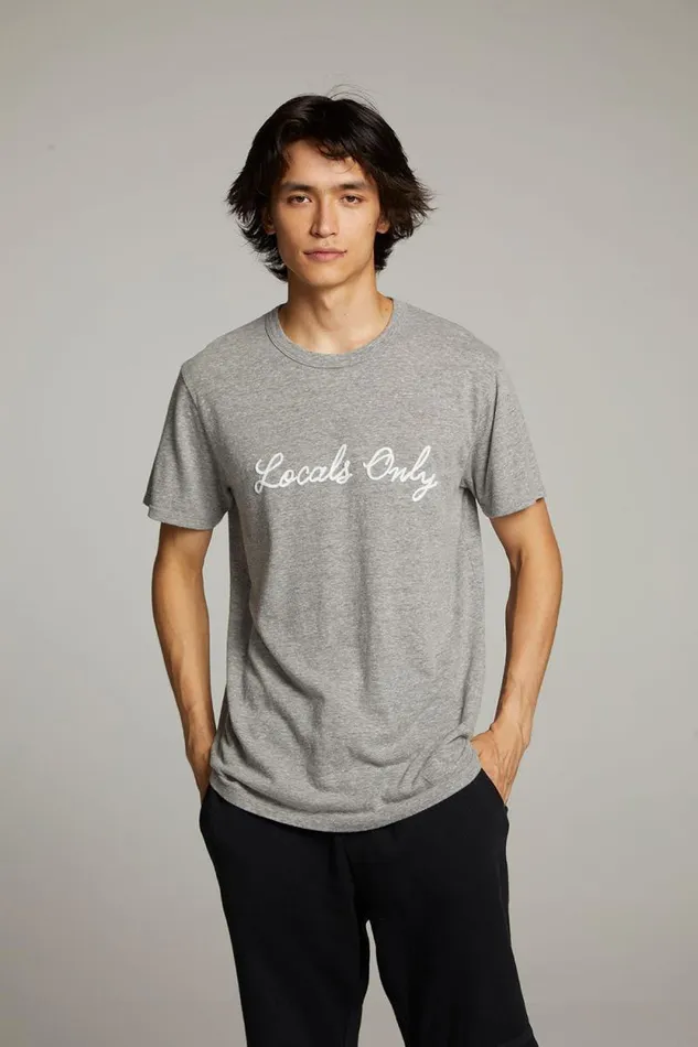 Mens Chaser Brand Tops Locals Only Crew Neck Tee