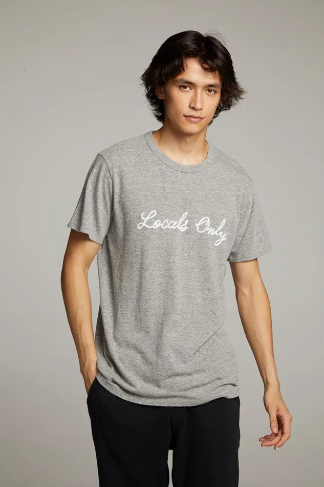 Mens Chaser Brand Tops Locals Only Crew Neck Tee
