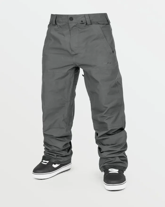 Mens Dua GoreTex Pants 8211 Charcoal Mens Volcom Pants