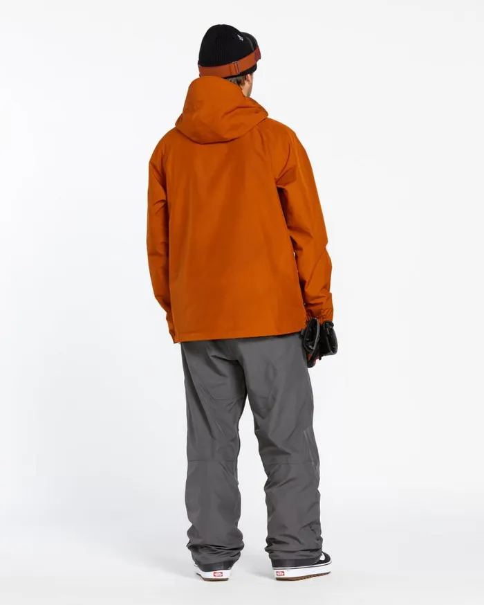 Mens Dua GoreTex Pants 8211 Charcoal Mens Volcom Pants
