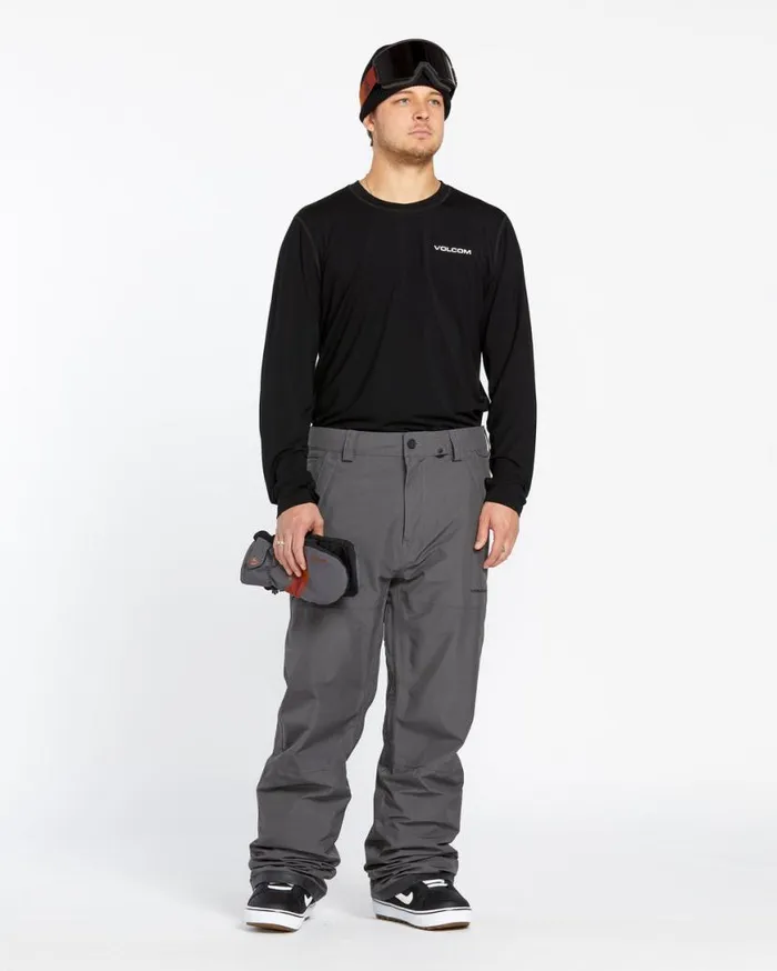 Mens Dua GoreTex Pants 8211 Charcoal Mens Volcom Pants
