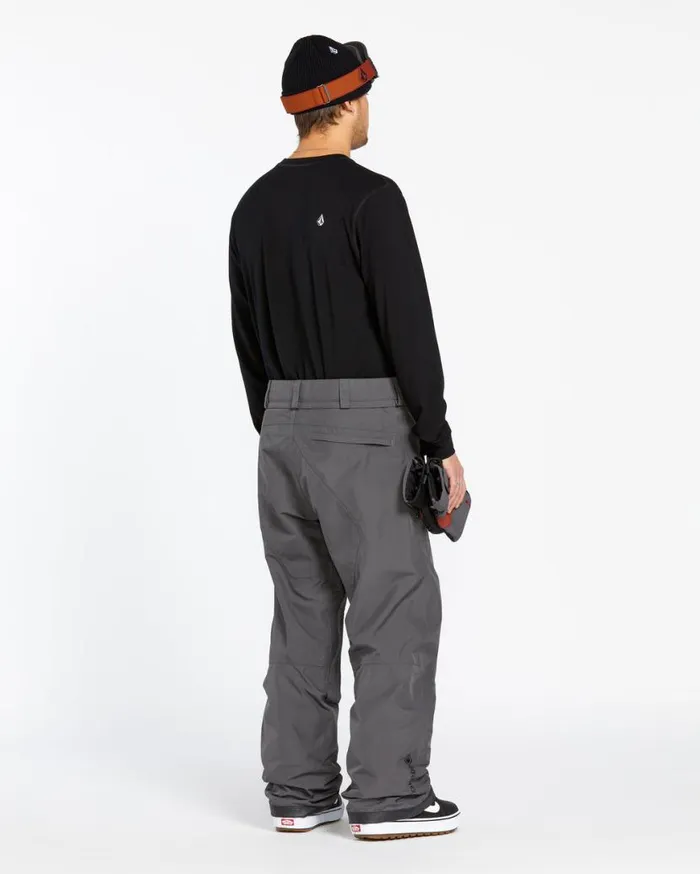 Mens Dua GoreTex Pants 8211 Charcoal Mens Volcom Pants