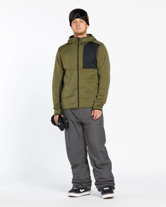 Mens Dua GoreTex Pants 8211 Charcoal Mens Volcom Pants