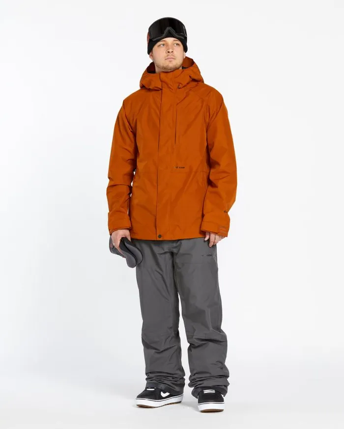 Mens Dua GoreTex Pants 8211 Charcoal Mens Volcom Pants