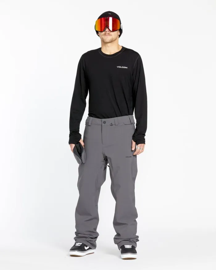 Mens Freakin Snow Chino 8211 Charcoal Mens Volcom Pants
