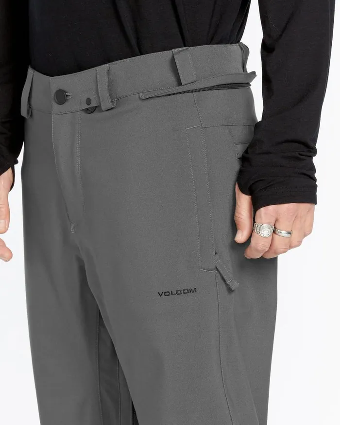 Mens Freakin Snow Chino 8211 Charcoal Mens Volcom Pants
