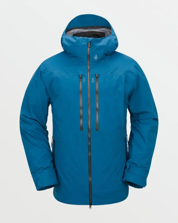 Mens Guide GoreTex Jacket 8211 Cobalt Mens Volcom Jackets