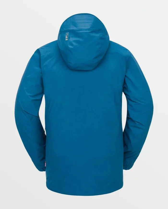Mens Guide GoreTex Jacket 8211 Cobalt Mens Volcom Jackets