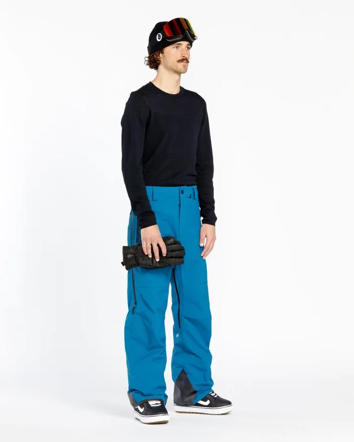 Mens Guide GoreTex Pants 8211 Cobalt Mens Volcom Pants