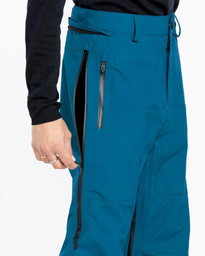 Mens Guide GoreTex Pants 8211 Cobalt Mens Volcom Pants