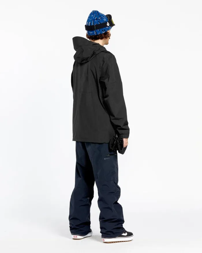 Mens L GoreTex Jacket 8211 Black Mens Volcom Jackets
