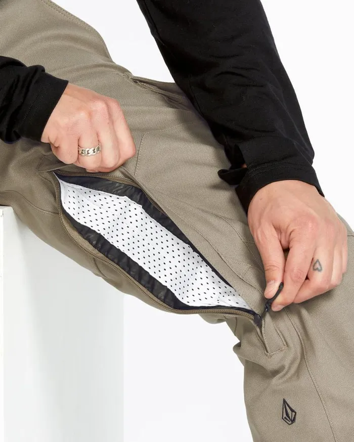 Mens New Articulated Pants 8211 Chestnut Brown Mens Volcom Pants