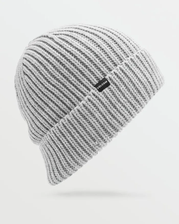 Mens Roller Beanie 8211 Heather Grey Mens Volcom Beanies
