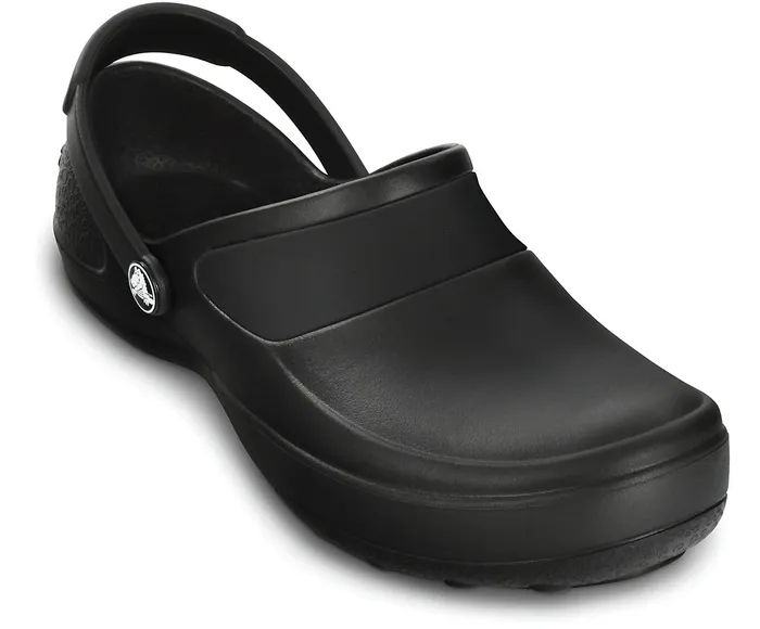 Mercy Work Clog Black Black Clogs Crocs Women