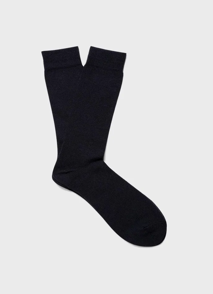 Merino Wool Socks Navy Men SUNSPEL Socks